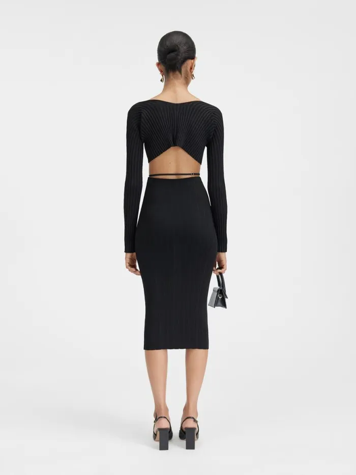 The Pral Skirt Black Women JACQUEMUS Dresses and Skirts The Pral Skirt Black Women JACQUEMUS Dresses and Skirts