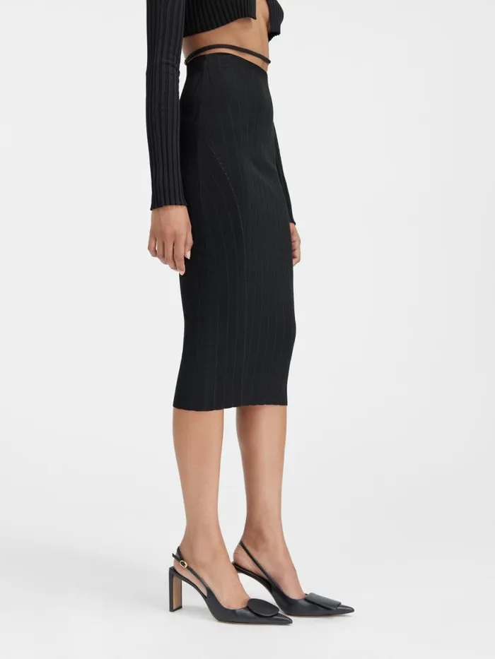 The Pral Skirt Black Women JACQUEMUS Dresses and Skirts The Pral Skirt Black Women JACQUEMUS Dresses and Skirts
