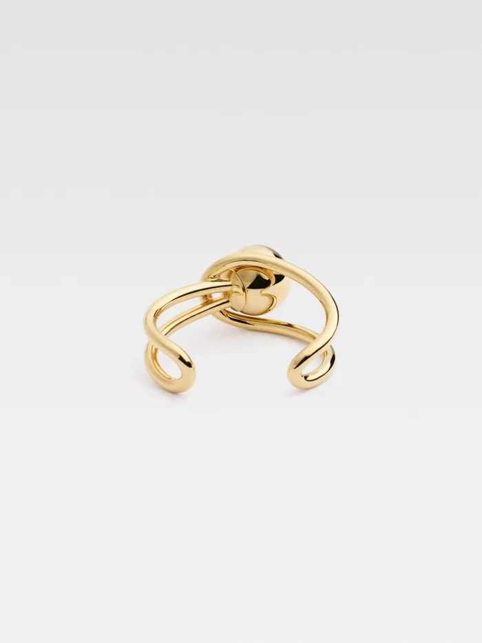 The Round Nodo Bracelet Gold Women JACQUEMUS Jewellery The Round Nodo Bracelet Gold Women JACQUEMUS Jewellery