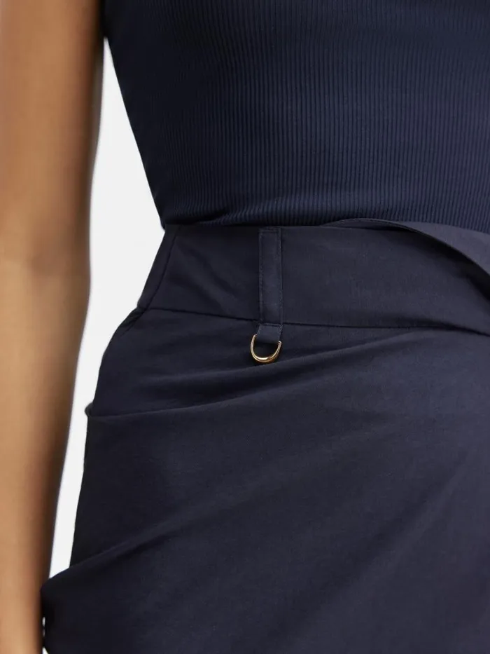 The Saudade Mini Skirt Dark Navy Women JACQUEMUS Dresses and Skirts The Saudade Mini Skirt Dark Navy Women JACQUEMUS Dresses and Skirts