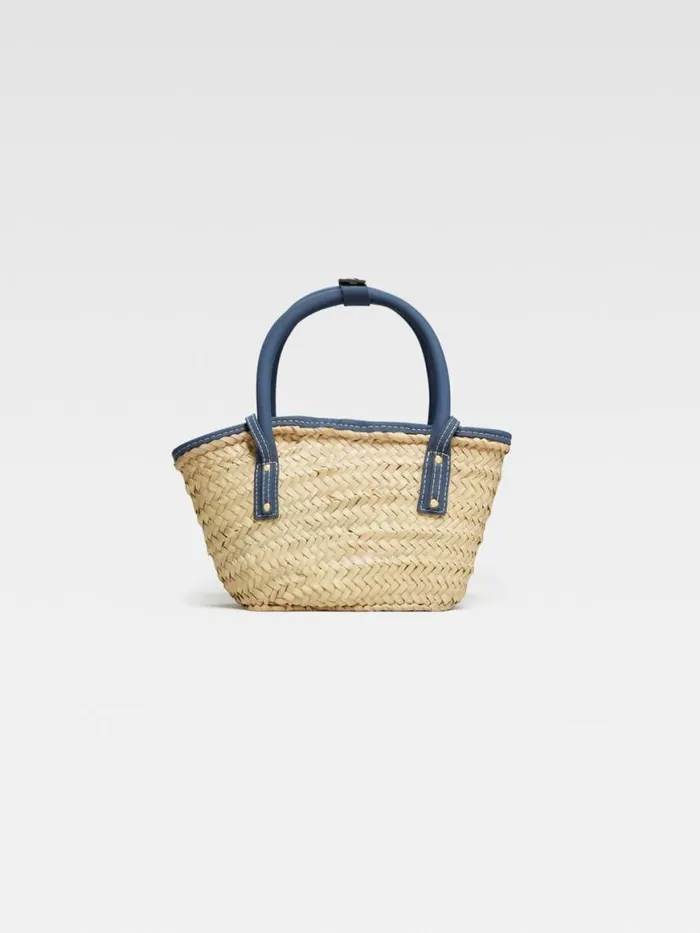 The Small Soli Basket Dark Navy Women JACQUEMUS Crossbody and Handbags The Small Soli Basket Dark Navy Women JACQUEMUS Crossbody and Handbags