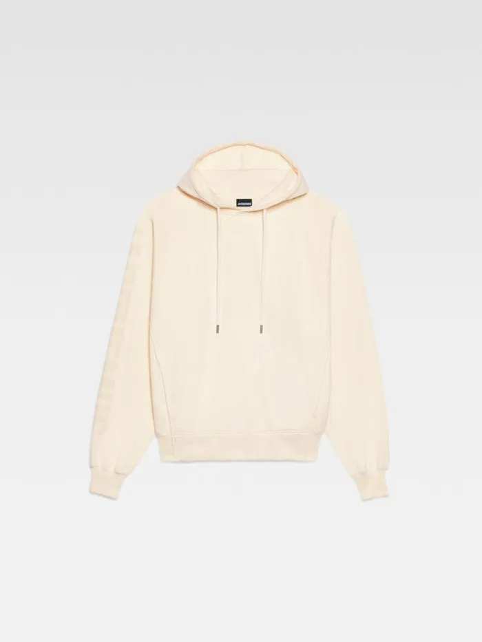 The Typo Hoodie Light Beige Men JACQUEMUS Sweatshirts and Joggings The Typo Hoodie Light Beige Men JACQUEMUS Sweatshirts and Joggings