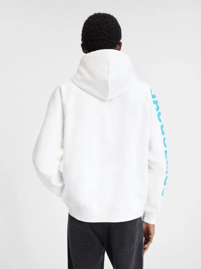 The Typo Hoodie Multiwhite Men JACQUEMUS Sweatshirts and Joggings The Typo Hoodie Multiwhite Men JACQUEMUS Sweatshirts and Joggings