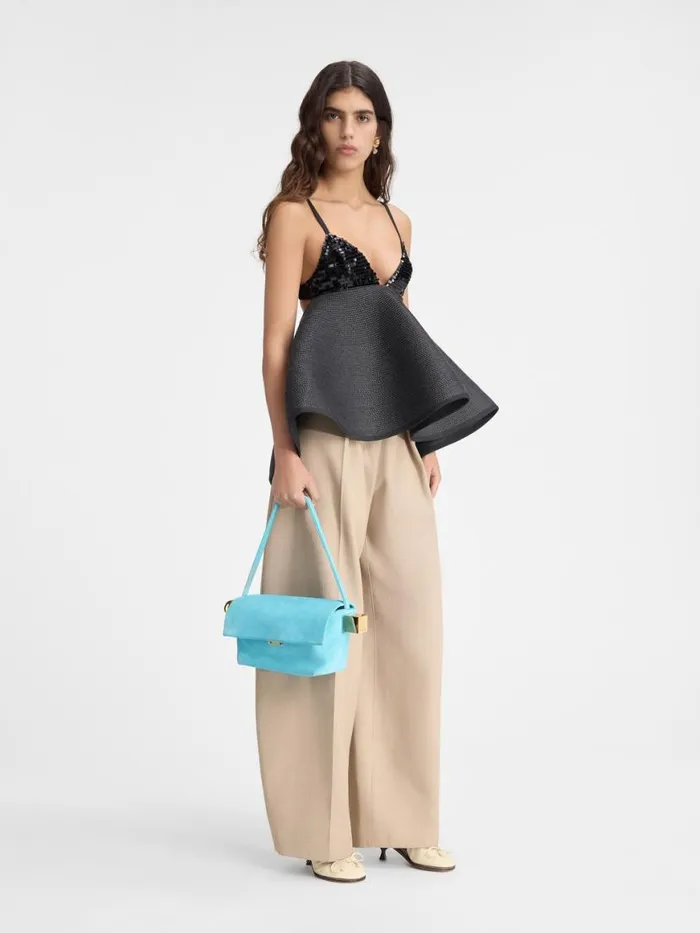 The Vela Top Black Women JACQUEMUS Tops and Shirts The Vela Top Black Women JACQUEMUS Tops and Shirts