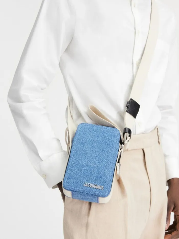 The Vertical Cuerda Blue WomenMen JACQUEMUS Crossbody and Handbags The Vertical Cuerda Blue WomenMen JACQUEMUS Crossbody and Handbags