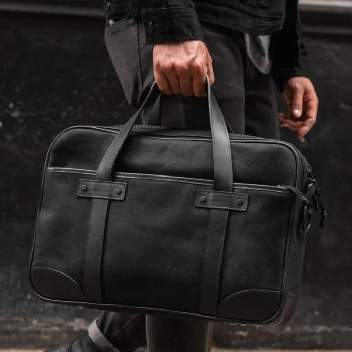 Thursday Boots Backpacks Commuter Bag Black Canvas 8211 Men Thursday Boots Backpacks Commuter Bag Black Canvas 8211 Men