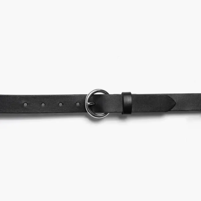 Thursday Boots Belts Women039s Circle Leather Belt Black 8211 Women Thursday Boots Belts Women039s Circle Leather Belt Black 8211 Women