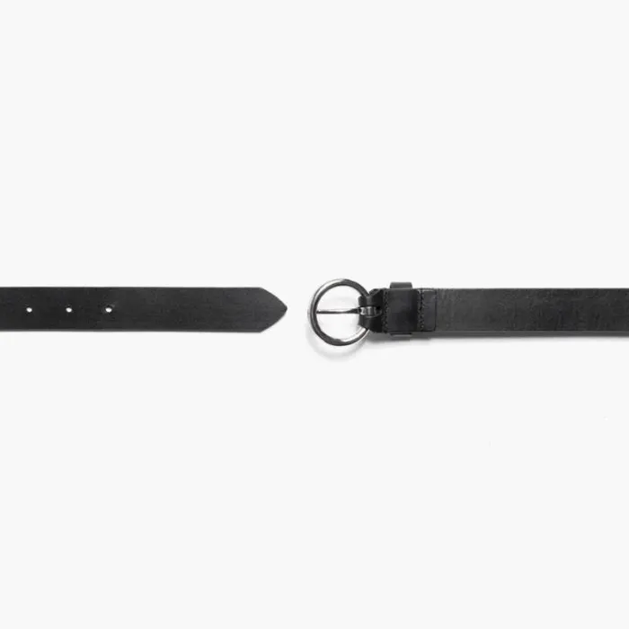 Thursday Boots Belts Women039s Circle Leather Belt Black 8211 Women Thursday Boots Belts Women039s Circle Leather Belt Black 8211 Women