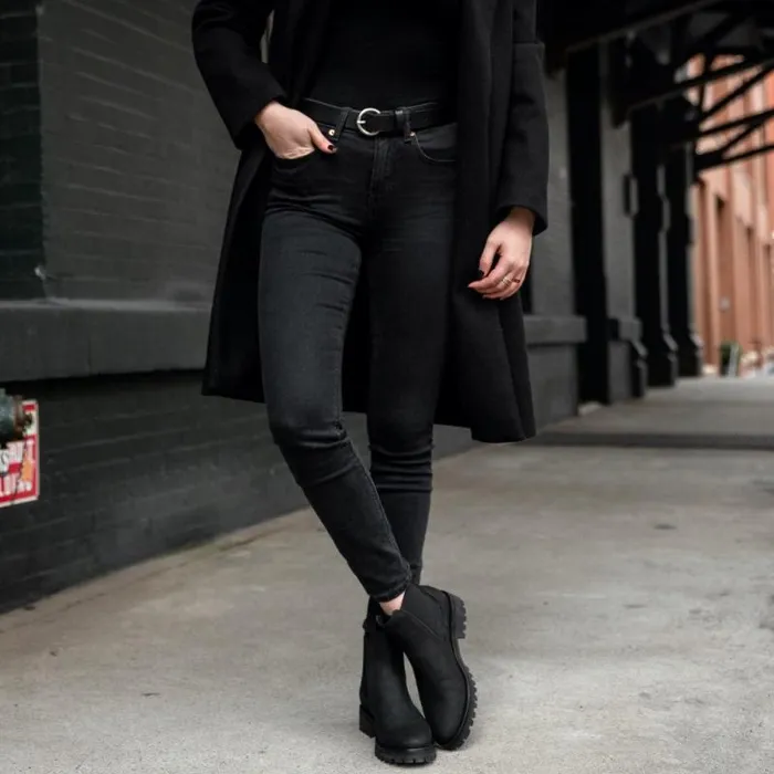 Thursday Boots Belts Women039s Circle Leather Belt Black 8211 Women Thursday Boots Belts Women039s Circle Leather Belt Black 8211 Women