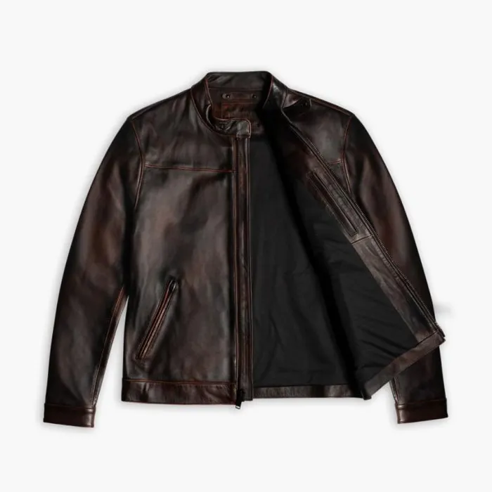 Thursday Boots Bold Leathers Roadster Jacket Black Coffee 8211 Men Thursday Boots Bold Leathers Roadster Jacket Black Coffee 8211 Men