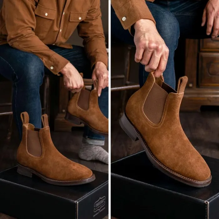 Thursday Boots Chelsea Journeyman Snuff Reverse 8211 Men Thursday Boots Chelsea Journeyman Snuff Reverse 8211 Men