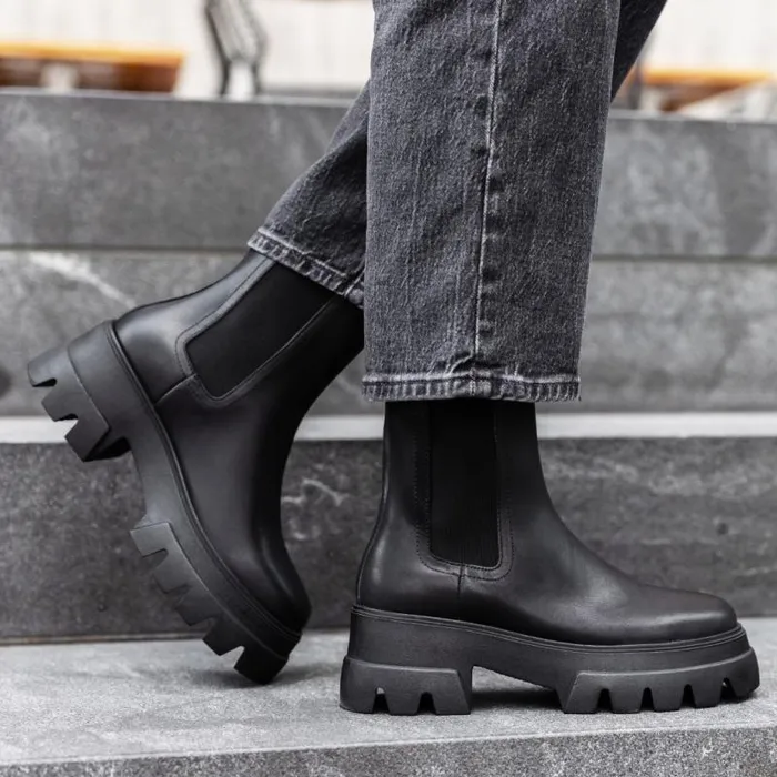 Thursday Boots Chelsea Reign Black 8211 Women Thursday Boots Chelsea Reign Black 8211 Women