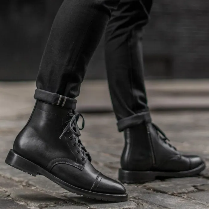 Thursday Boots LaceUp Major Black 8211 Men Thursday Boots LaceUp Major Black 8211 Men