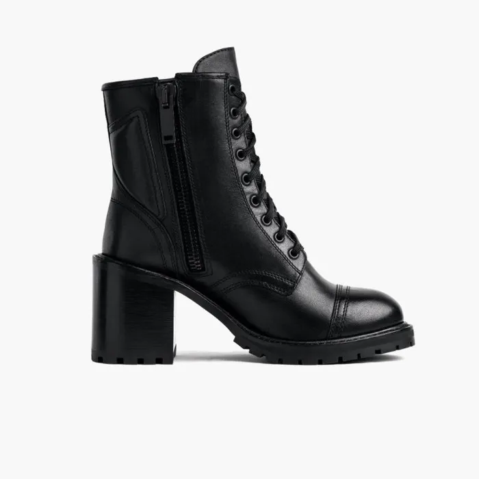Thursday Boots LaceUp Rebel Black 8211 Women