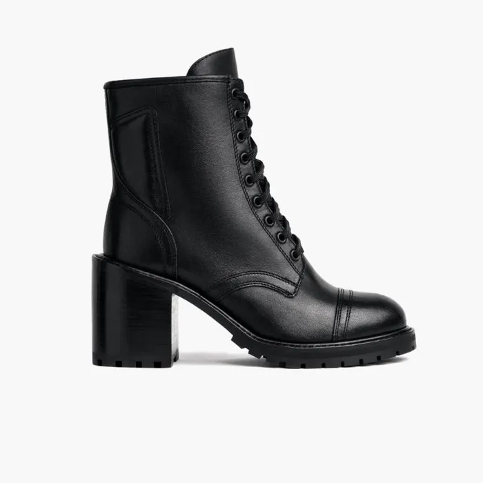 Thursday Boots LaceUp Rebel Black 8211 Women Thursday Boots LaceUp Rebel Black 8211 Women
