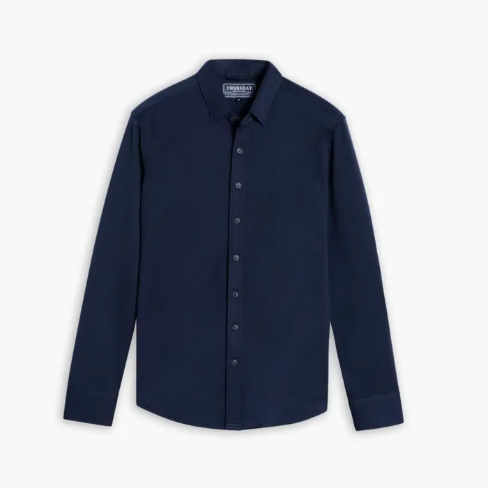 Thursday Boots Shirts and Apparel Everyday ButtonDown Shirt Navy 8211 Men