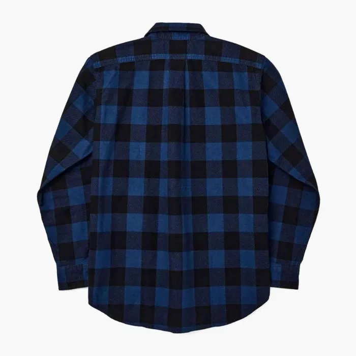 Thursday Boots Shirts and Apparel Filson Field Flannel Shirt Cobalt Blue Black 8211 Men Thursday Boots Shirts and Apparel Filson Field Flannel Shirt Cobalt Blue Black 8211 Men