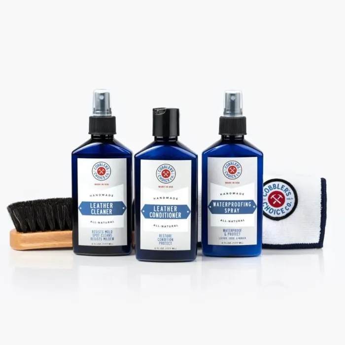Thursday Boots Shoe Care and Laces Cobbler039s Choice Essential Leather Kit 8211 MenWomen
