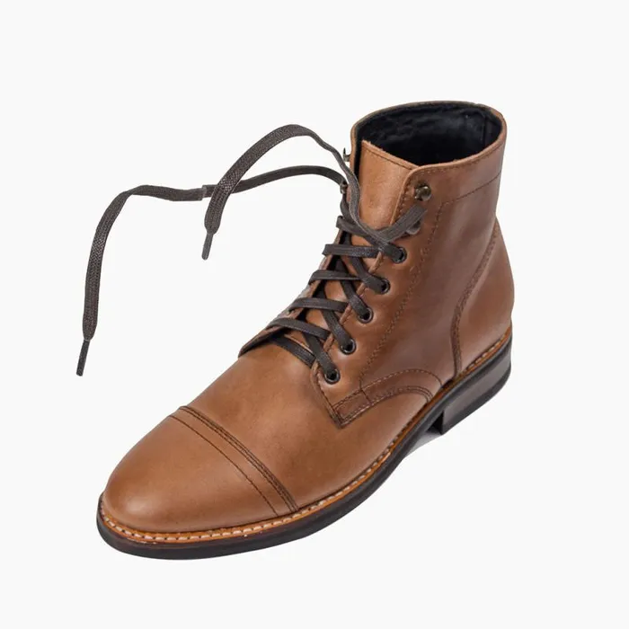 Thursday Boots Shoe Care and Laces Flat Waxed Cotton Laces Brown 8211 Men Thursday Boots Shoe Care and Laces Flat Waxed Cotton Laces Brown 8211 Men