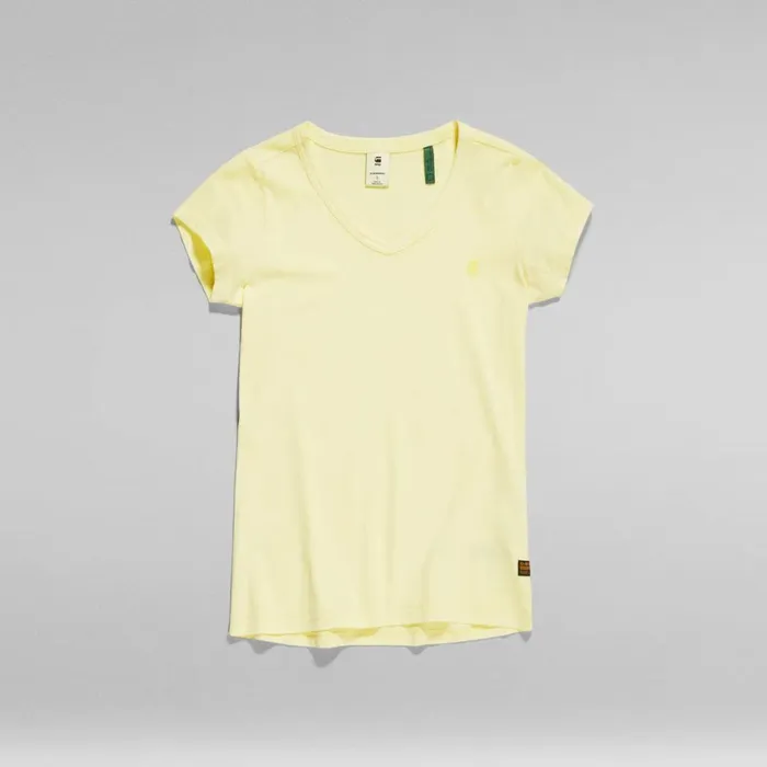 Tops and Tshirts Women GStar RAW Eyben Slim TShirt Lemonade