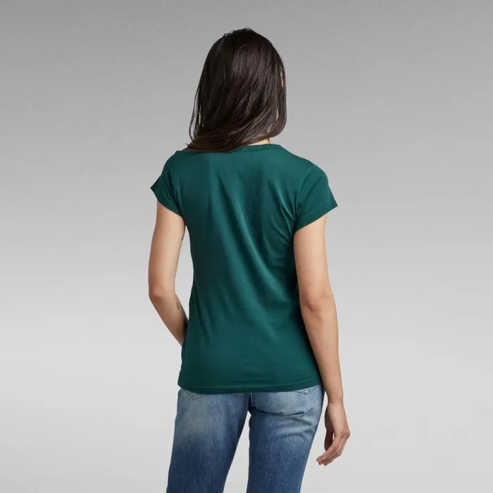Tops and Tshirts Women GStar RAW Eyben Slim VNeck Top Vermont Pine