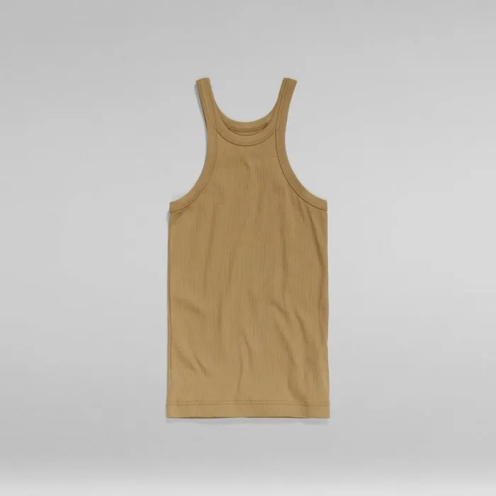 Tops and Tshirts Women GStar RAW Italian Utility Ultra Slim Tank Top Safari