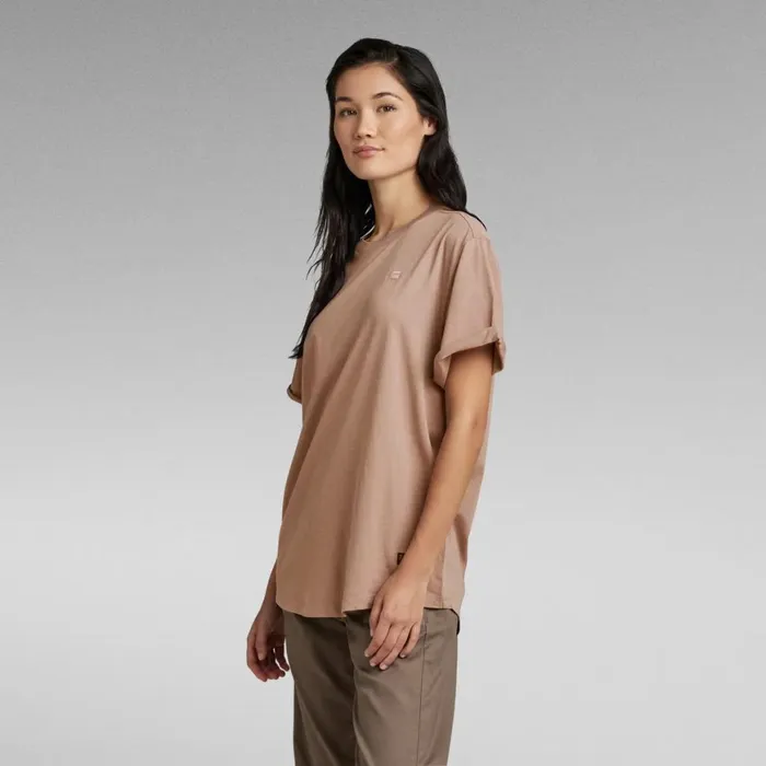 Tops and Tshirts Women GStar RAW Lash Fem Loose Top Chocolate Berry