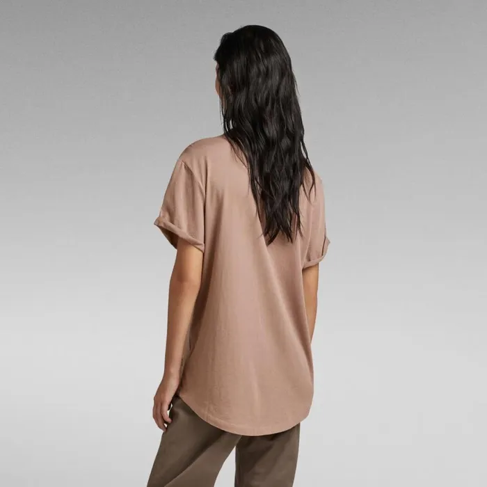 Tops and Tshirts Women GStar RAW Lash Fem Loose Top Chocolate Berry