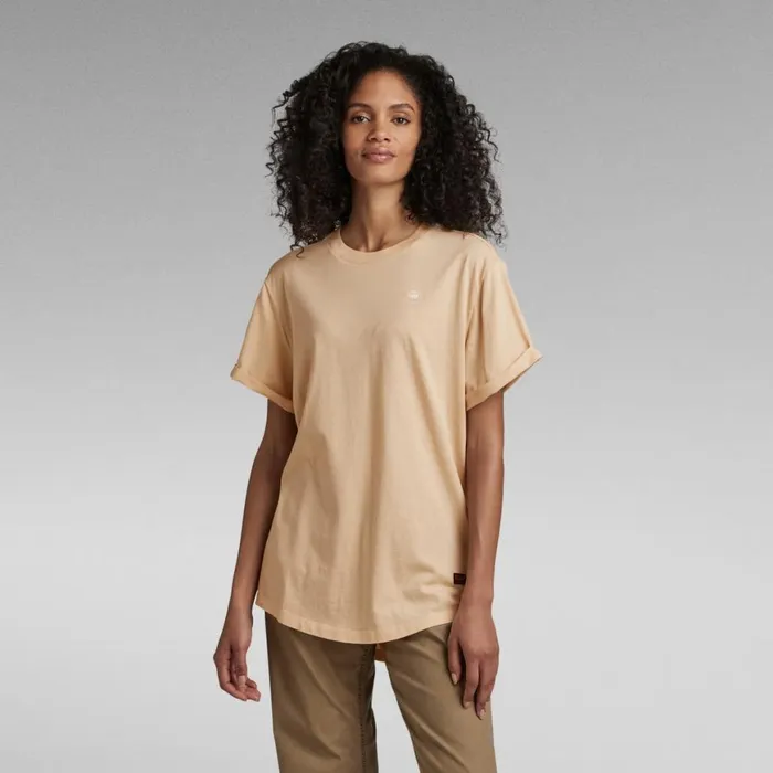 Tops and Tshirts Women GStar RAW Lash Fem Loose Top Ivory Cream