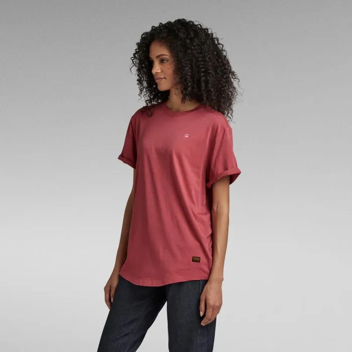 Tops and Tshirts Women GStar RAW Lash Fem Loose Top Pink Ink