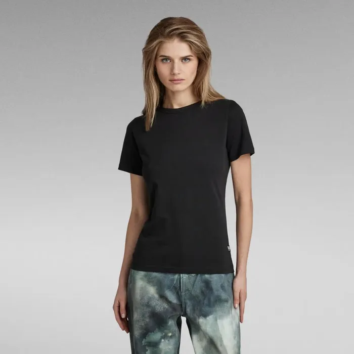 Tops and Tshirts Women GStar RAW Nysid RAW Slim Top Dark Black