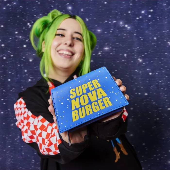 Toy Story Pizza Planet Super Nova Burger Wallet Unisex Loungefly Bags and Wallets Toy Story Pizza Planet Super Nova Burger Wallet Unisex Loungefly Bags and Wallets