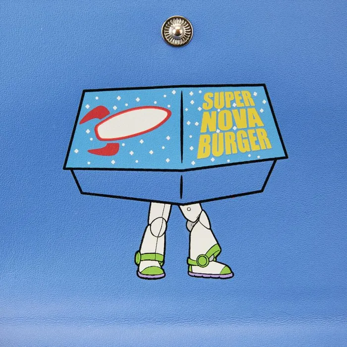 Toy Story Pizza Planet Super Nova Burger Wallet Unisex Loungefly Bags and Wallets Toy Story Pizza Planet Super Nova Burger Wallet Unisex Loungefly Bags and Wallets