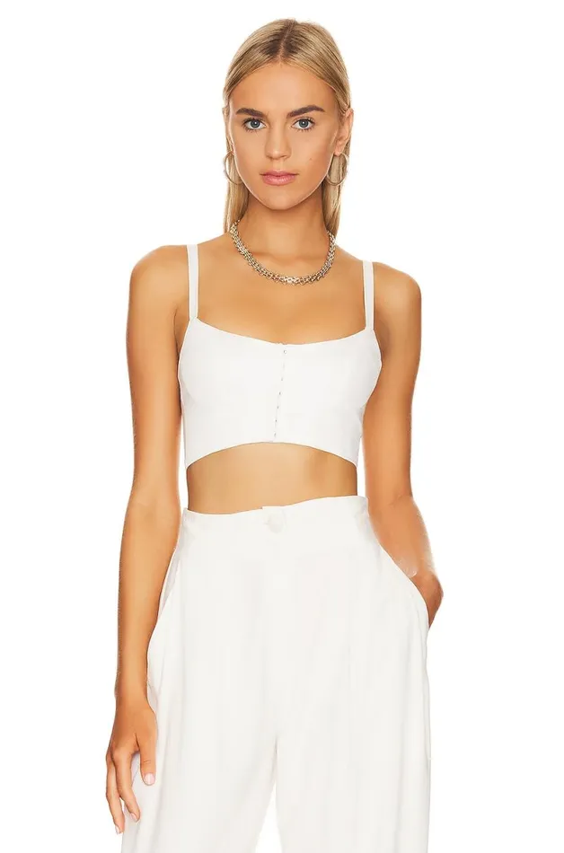 Troy Top White Women Lovers and Friends Tops