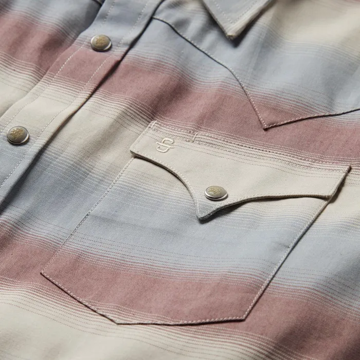 Western Shirts Men Stetson Ombre Stripe Twill Shirt Ombre Stripe Twill Shirt
