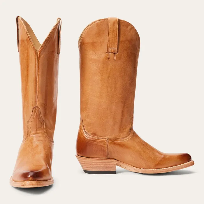 Western Women Stetson Emory Boots Tan