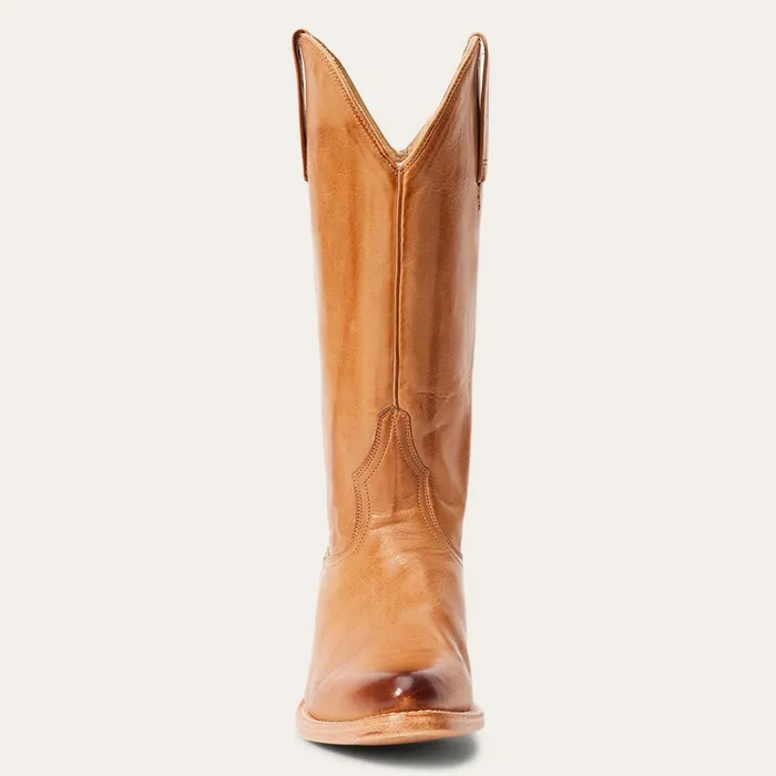 Western Women Stetson Emory Boots Tan