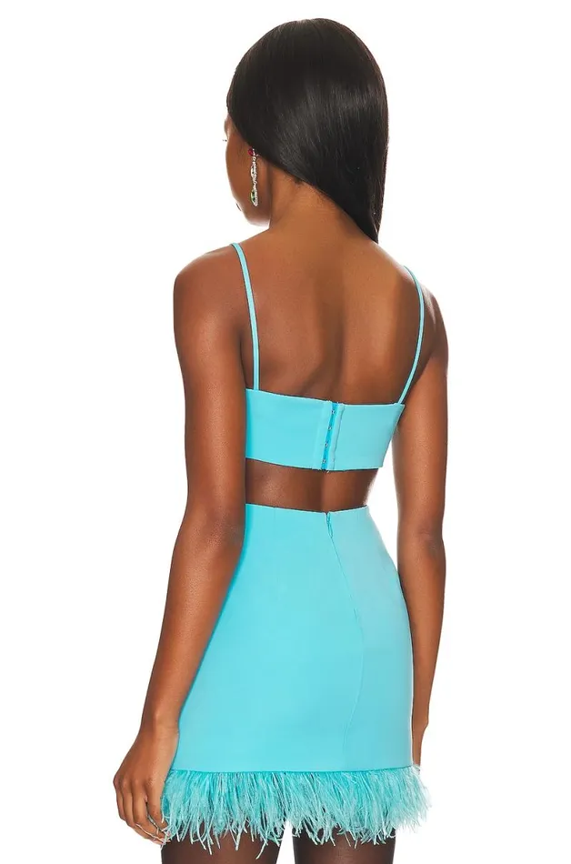 Westlake Bralette Top Turquoise Blue Women Lovers and Friends Tops