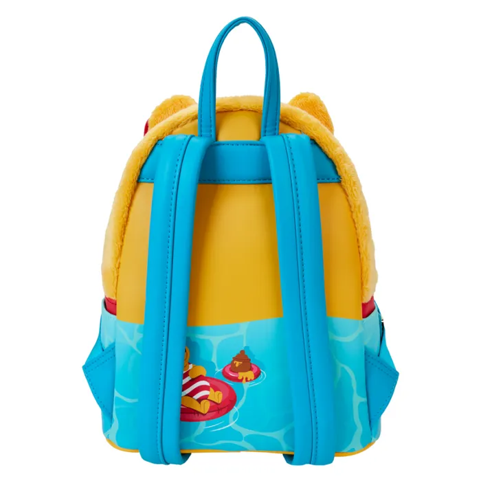 Winnie The Pooh Exclusive Summer Vibes Plush Mini Backpack Unisex Loungefly Backpacks
