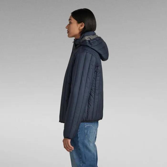 Winter Coats Women GStar RAW Meefic Vertical Quilted Jacket Salute