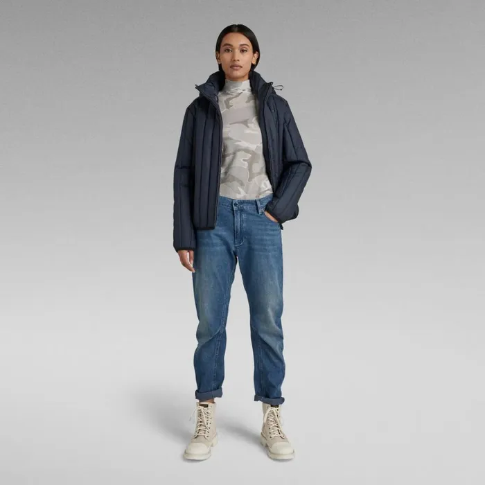 Winter Coats Women GStar RAW Meefic Vertical Quilted Jacket Salute