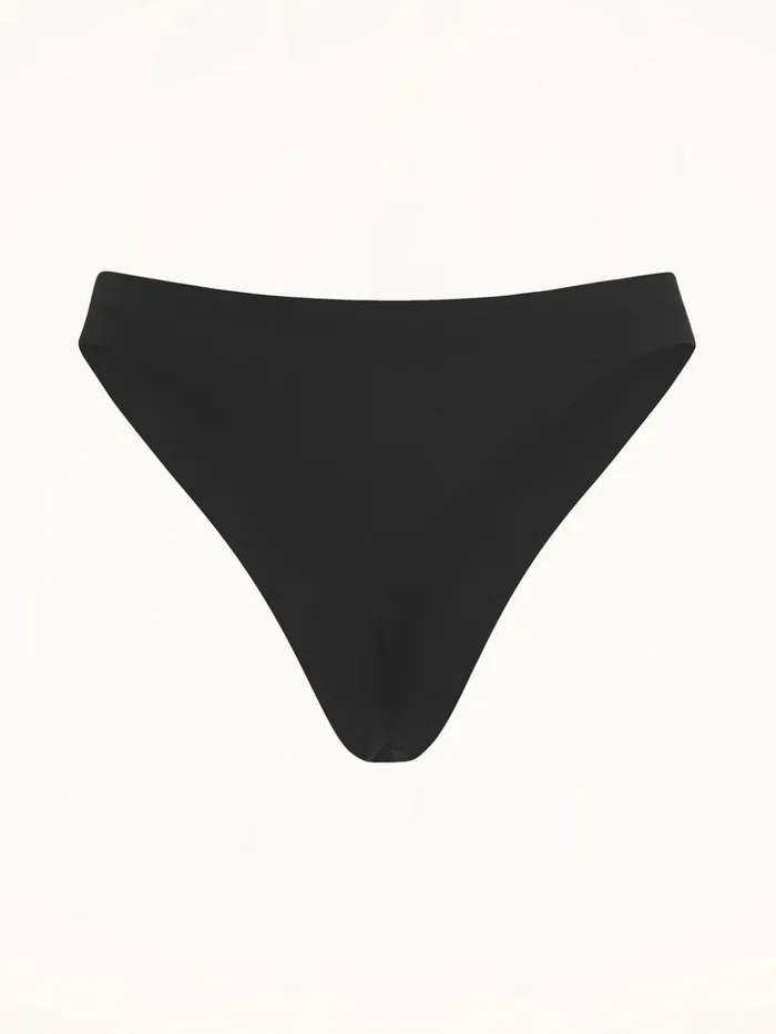 Wolford 3 Pck Co Blend Seamless String Black Women Panties