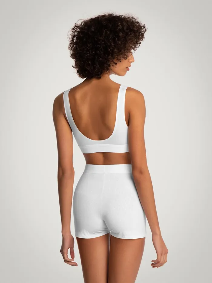 Wolford Beauty Cotton Biker Shorts Pearl Women Panties