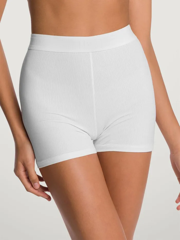 Wolford Beauty Cotton Biker Shorts Pearl Women Panties