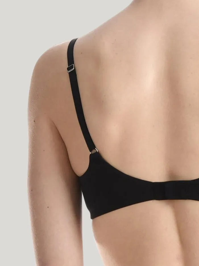 Wolford Beauty Cotton Skin Bra Black Women Bras