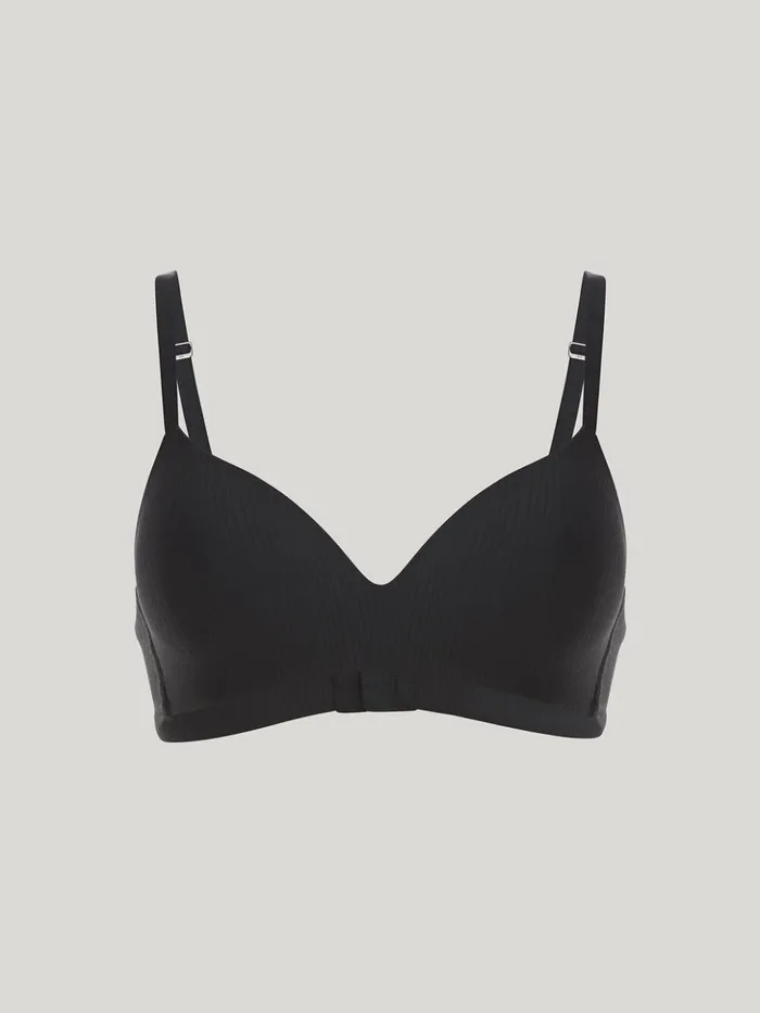 Wolford Beauty Cotton Skin Bra Black Women Bras