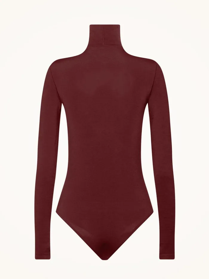 Wolford Colorado Body Merlot Women Longsleeve Bodies