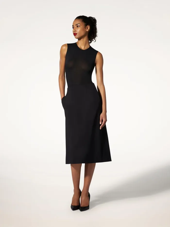 Wolford Scuba Tailor Skirt Black Women Dresses and Skirts