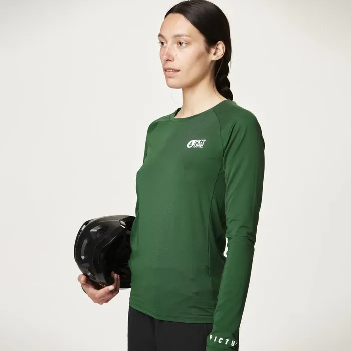 Woman ACARAS LS TECH TEE Picture Organic Clothing TShirts