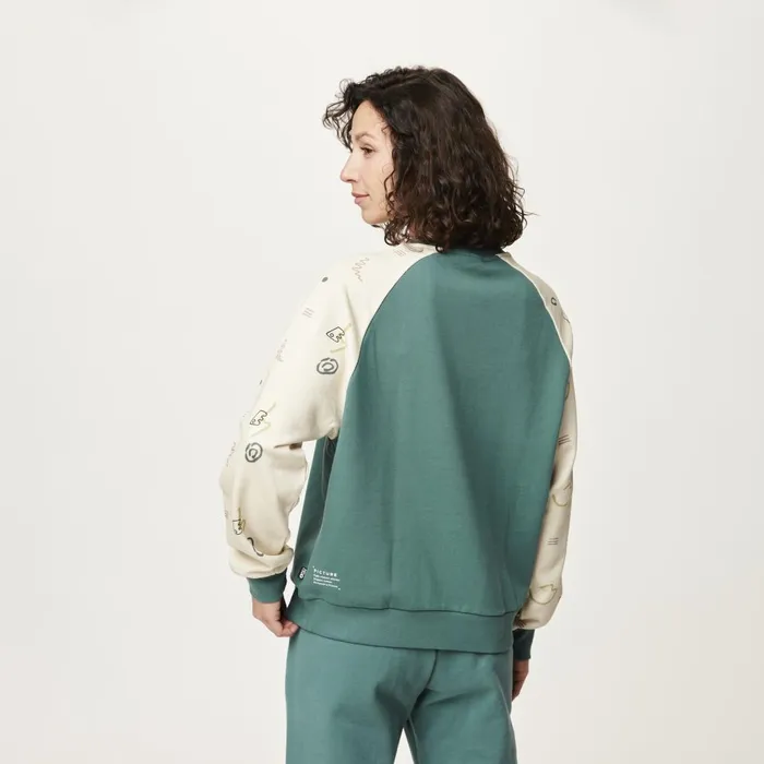Woman BLAYR CREW Picture Organic Clothing Sweats and Hoodies